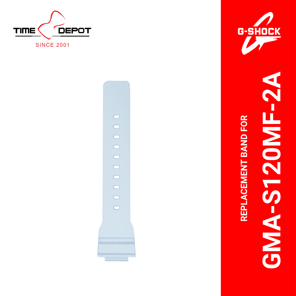 Casio G Shock 10540850 Genuine Factory Replacement Strap Resin Band Light Blue Shopee Philippines