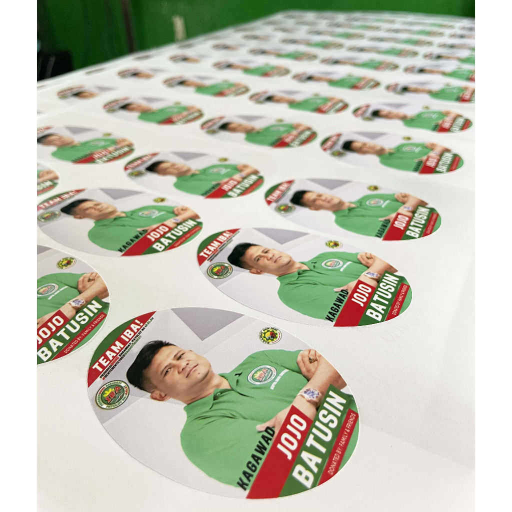 Personalized Sticker Labels Print and Cut only (Round/Square/Customized ...