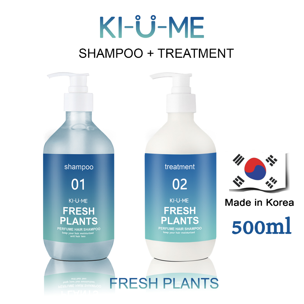 Kiume Perfume Shampoo and Conditioners 500 ml AntiHair Loss Dandruff