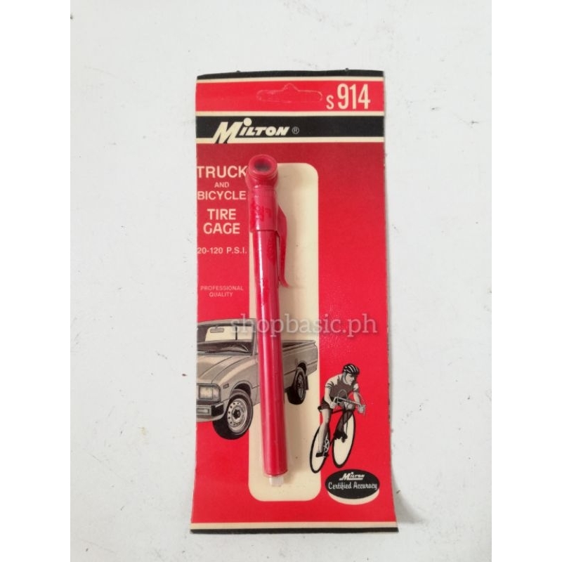 Original MILTON & CALVAN Tire Gauge (MADE IN USA) Shopee Philippines