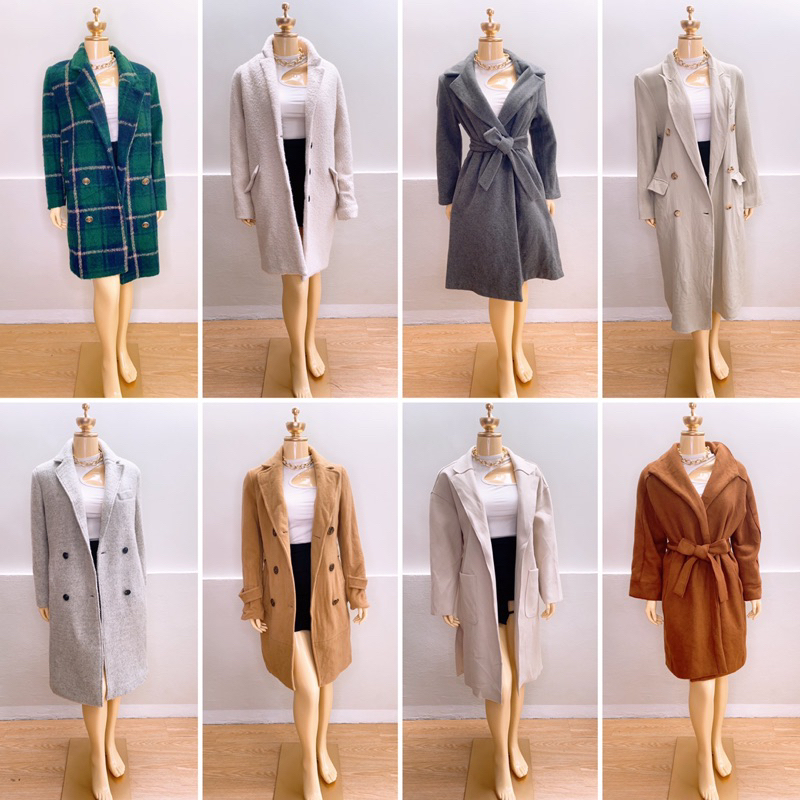 Premium Wool/Winter Coats (Part 2) Shopee Philippines
