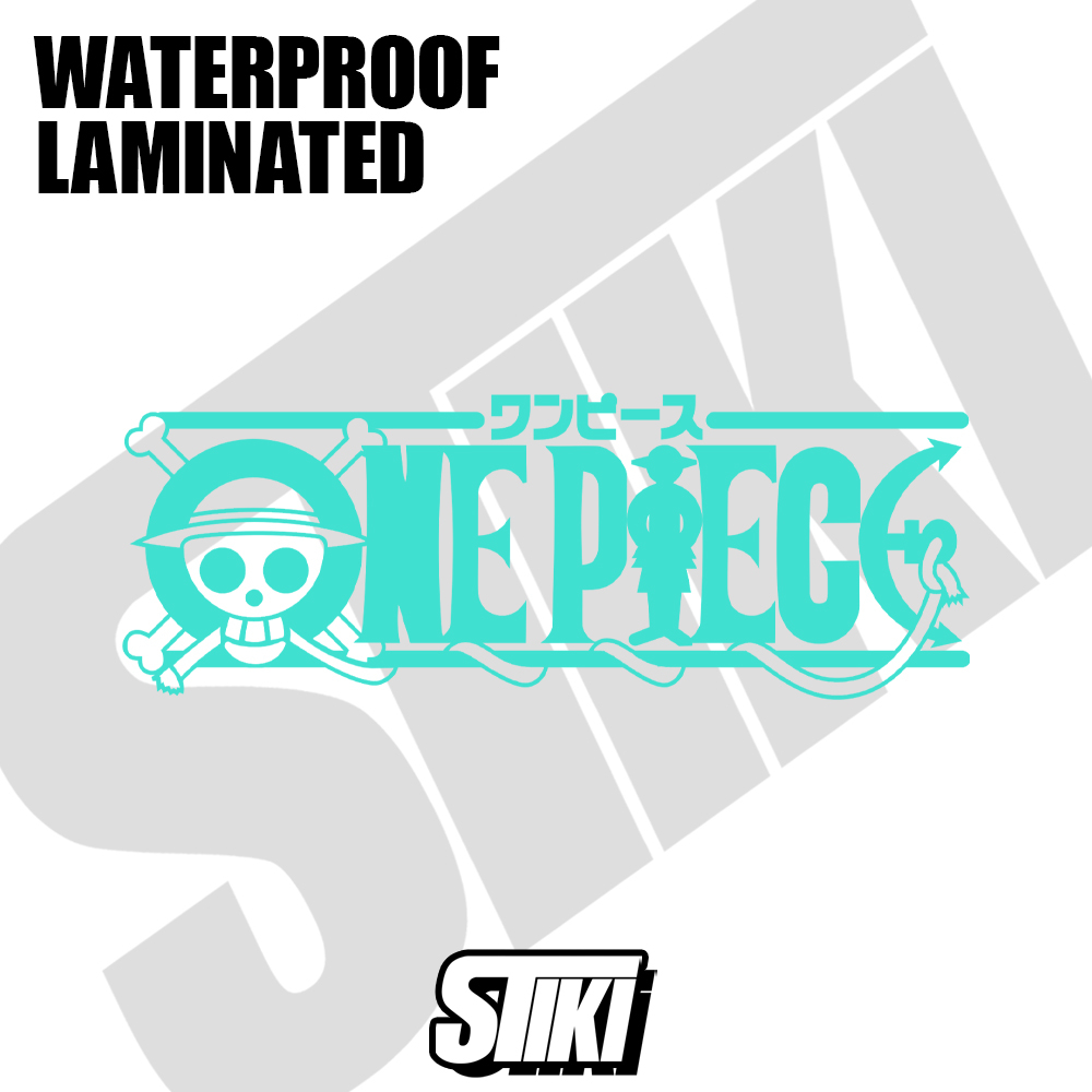 AquaFlask One Piece Logo Cut-Out Sticker WATERPROOF (STICKER ONLY ...