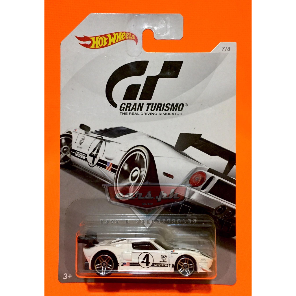 Hot Wheels Gran Turismo Ford GT Die-Cast Car (7/8) 