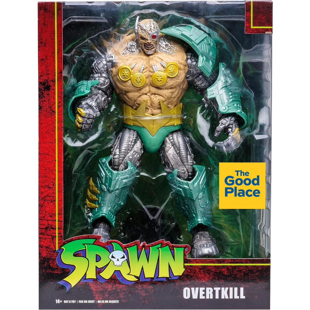 McFarlane Toys - Megafig Spawn Overtkill, Figura Da Collezione Alta 30 Cm