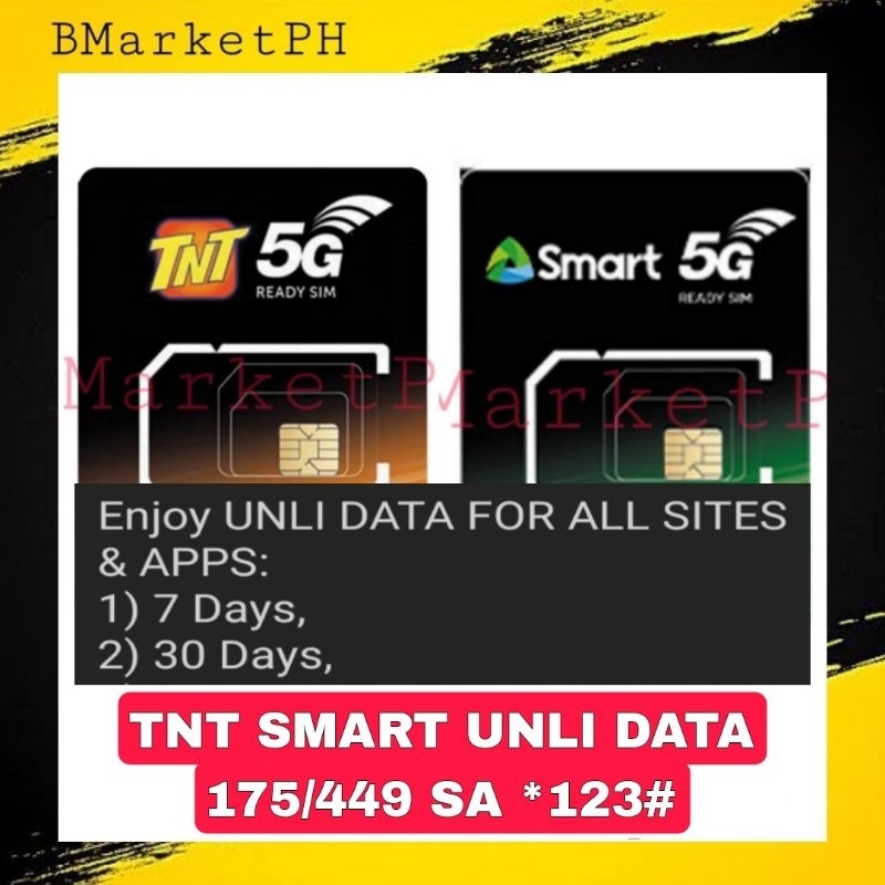 TNT SMART UNLI DATA SIM PROMO 149/399 ( Fast Delivery ) Shopee