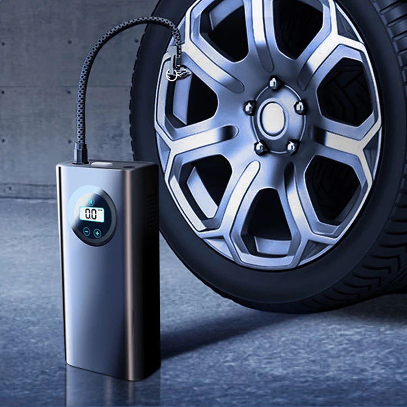 Wireless tire inflation pump automatic portable mini tire inflation ...