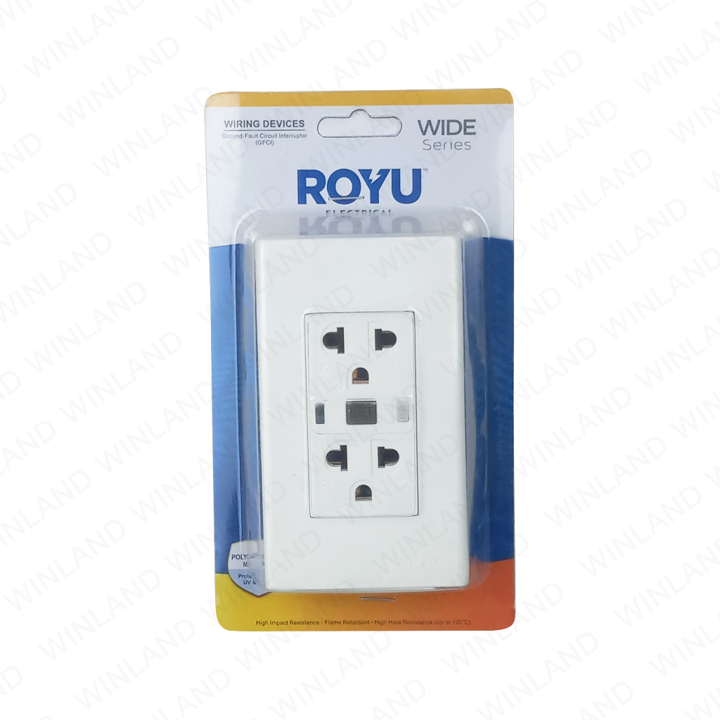 ROYU by Winland Wiring Devices GroundFault Circuit Interrupter 20A
