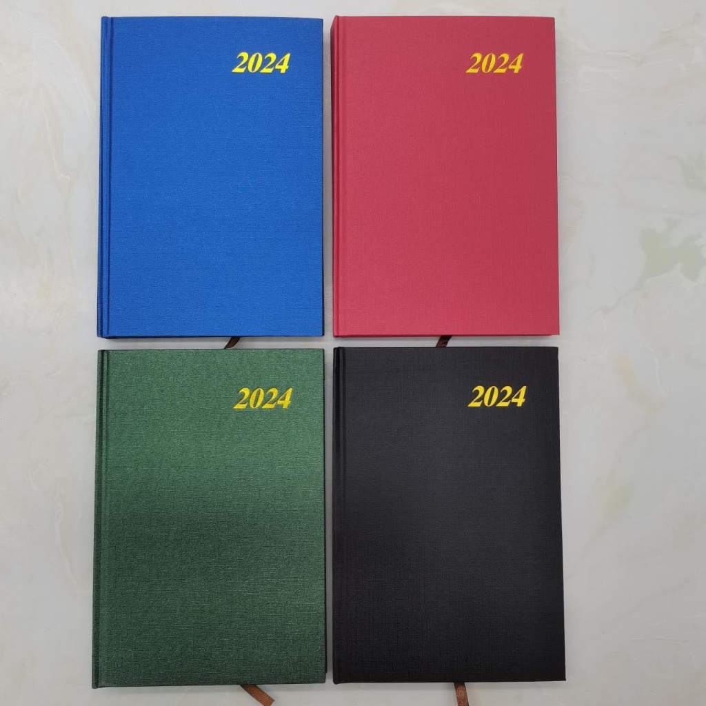 2024 Planner Hard Bound/Soft Rubber Board Notebook Diary Planner with FREE NAME Shopee Philippines