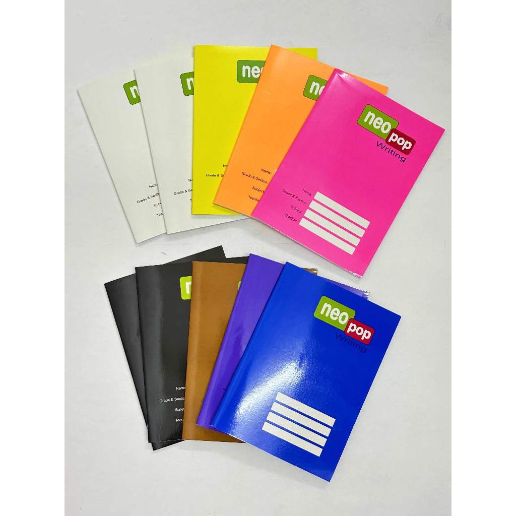 10PCS VECO NEOPOP Notebook 80 leaves | Shopee Philippines 