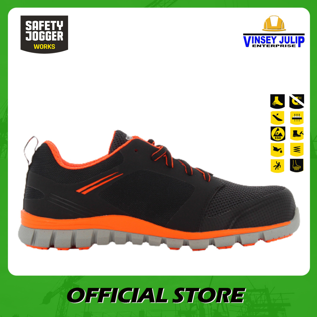Safety Jogger LIGERO Extreme Light ESD Metal Free Safety Shoes (EU 39 /
