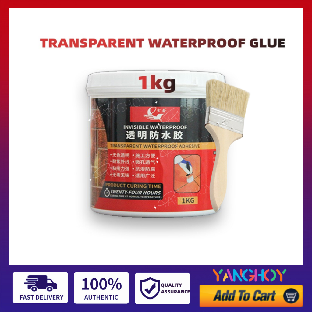 1KG Sealant Waterproof Glue Waterproof Invisible Paste Mighty Repair