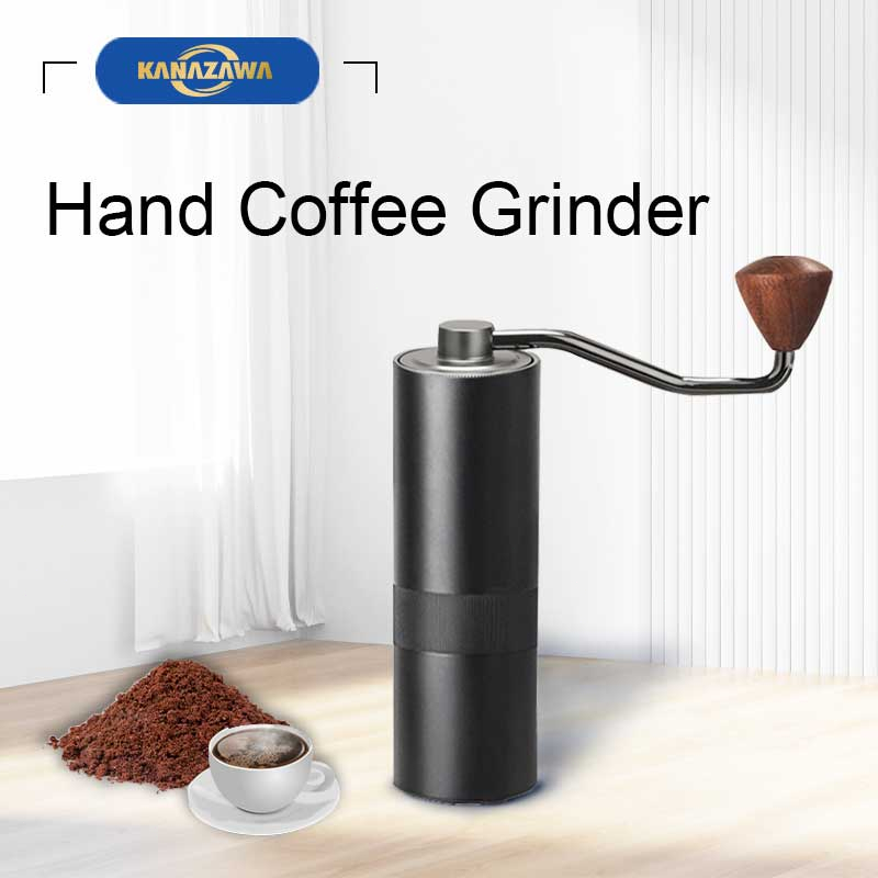 KANAZAWA Portable Manual Coffee Beans Grinder Hand Grinder Shopee