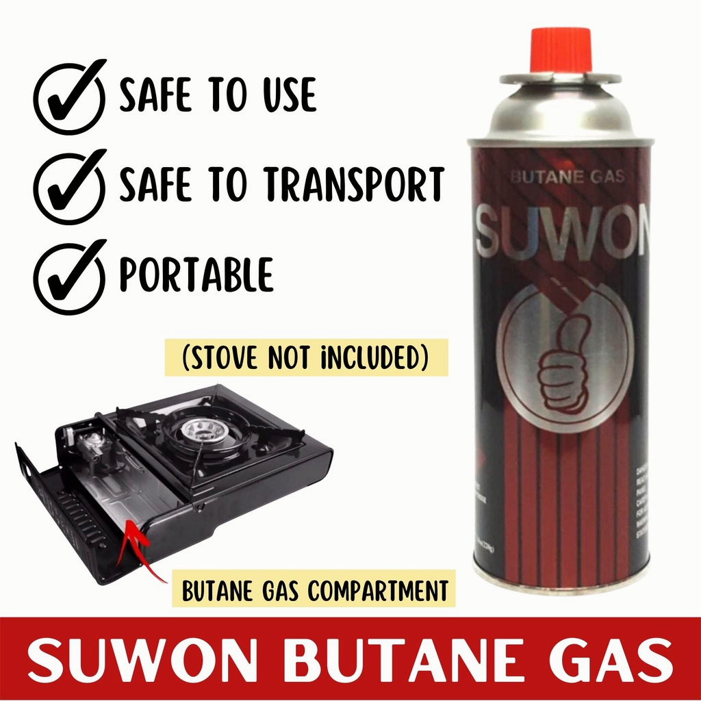 SUWON Safe Butane Gas for Gas stove Korea Gas Tank ExplosionProof Gas