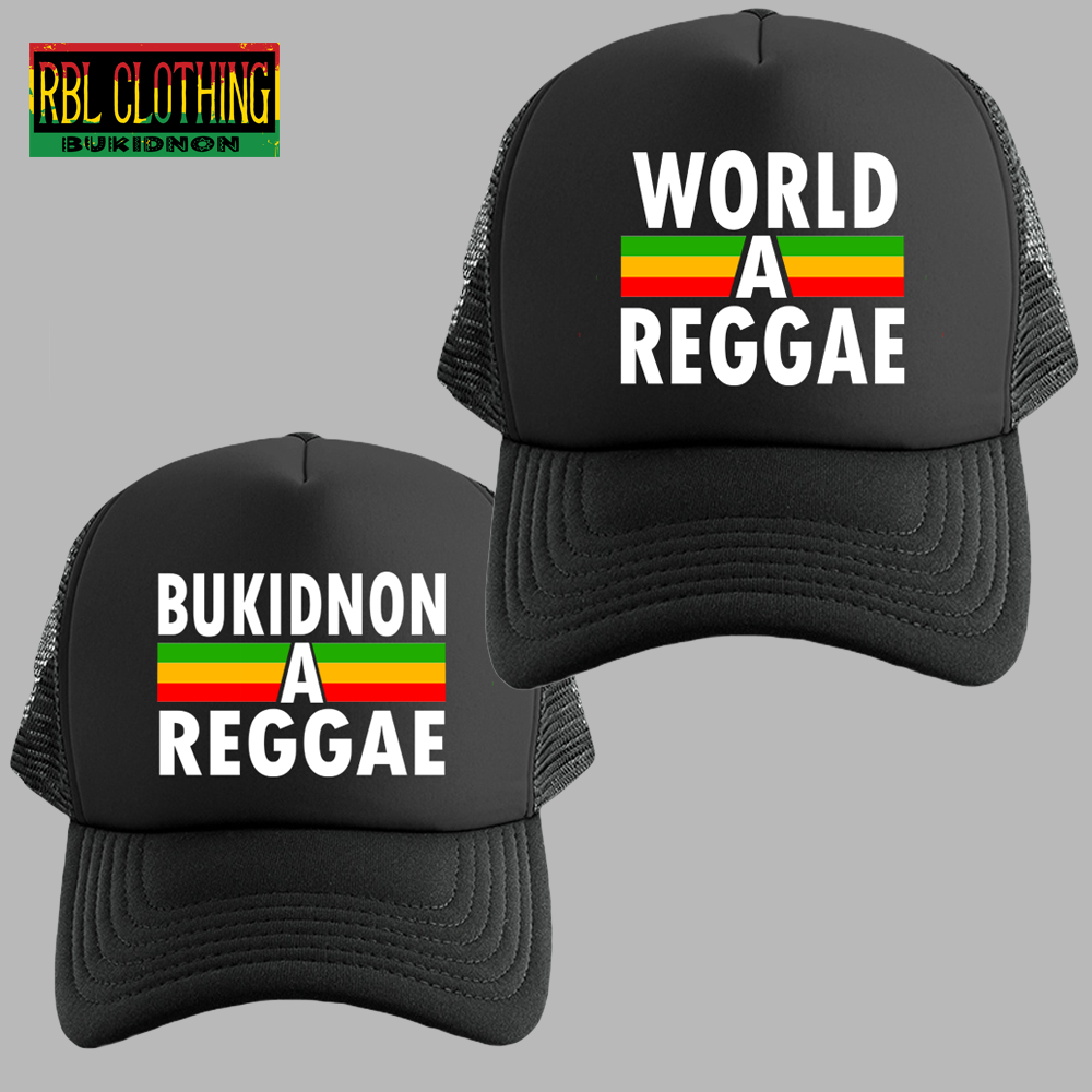 Bukidnon World Reggae Trucker Cap Unisex | Shopee Philippines