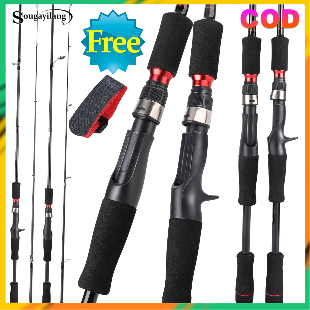 Sougayilang Fishing Rod Spinning/Casting Sections Rod