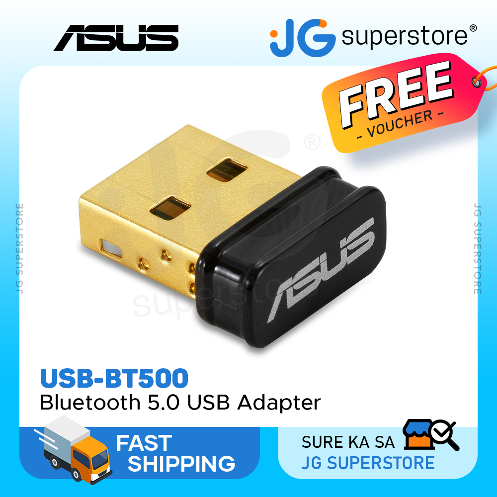 Asus USBBT500 Bluetooth 5.0 USB Adapter with Fast Data Transfer Speed