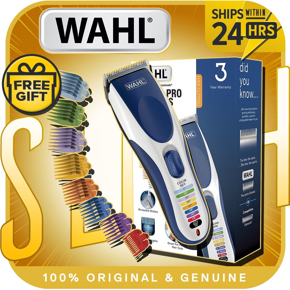 WAHL Razor Hair Clipper Shaver Rechargeable Professional Electric Men ...
