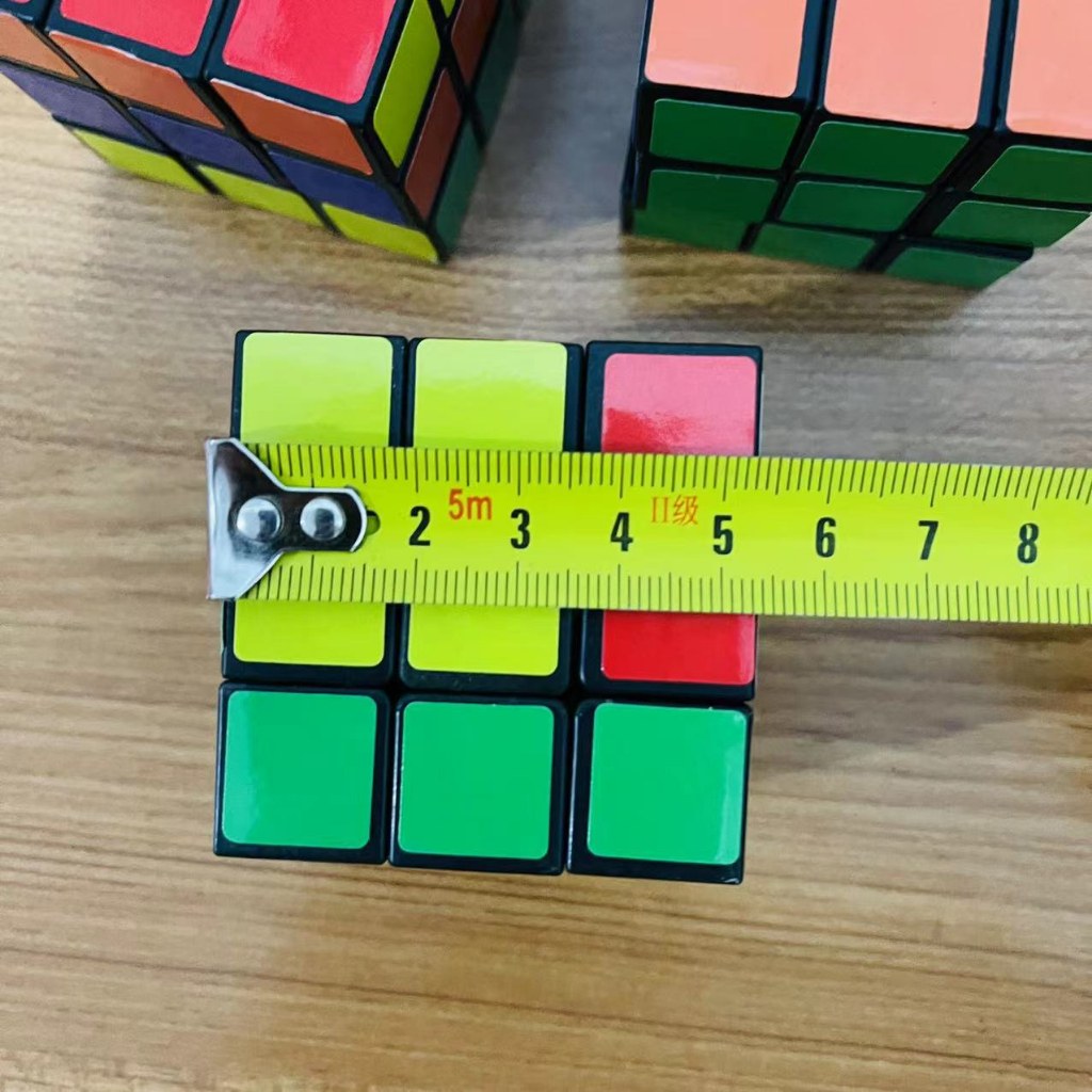 3x3x3 Magic Cube Stickerless Rubik's Cube Puzzle Professional Speed ...