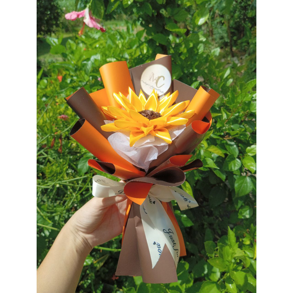 mac-single-sunflower-bouquet-shopee-philippines