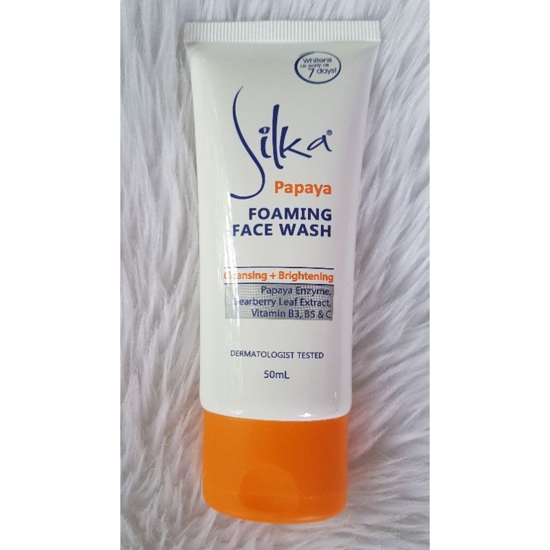 Silka Papaya Foaming Face Wash 50ml Shopee Philippines