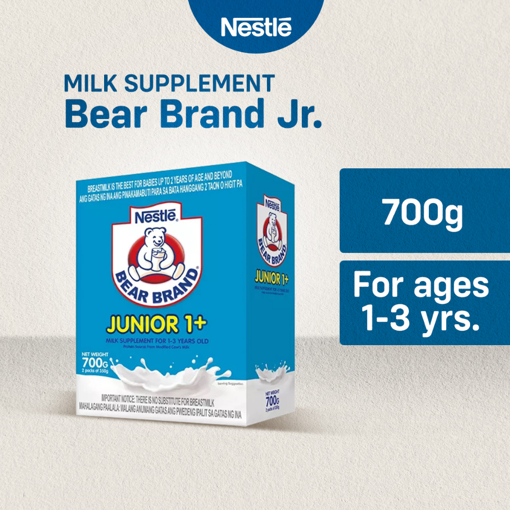 Bear Brand Junior Milk Supplement For Children 13 Years Old 700g