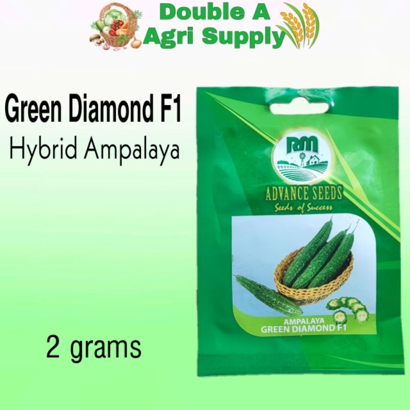Green Diamond F1 Hybrid Ampalaya Pack - RM Advance Seeds | Shopee ...