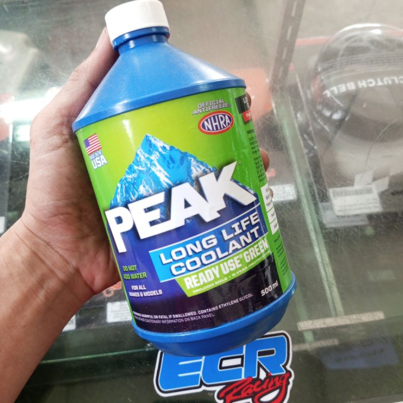 E017 PEAK Radiator Coolant PreMixed Made in USA 500ml Shopee