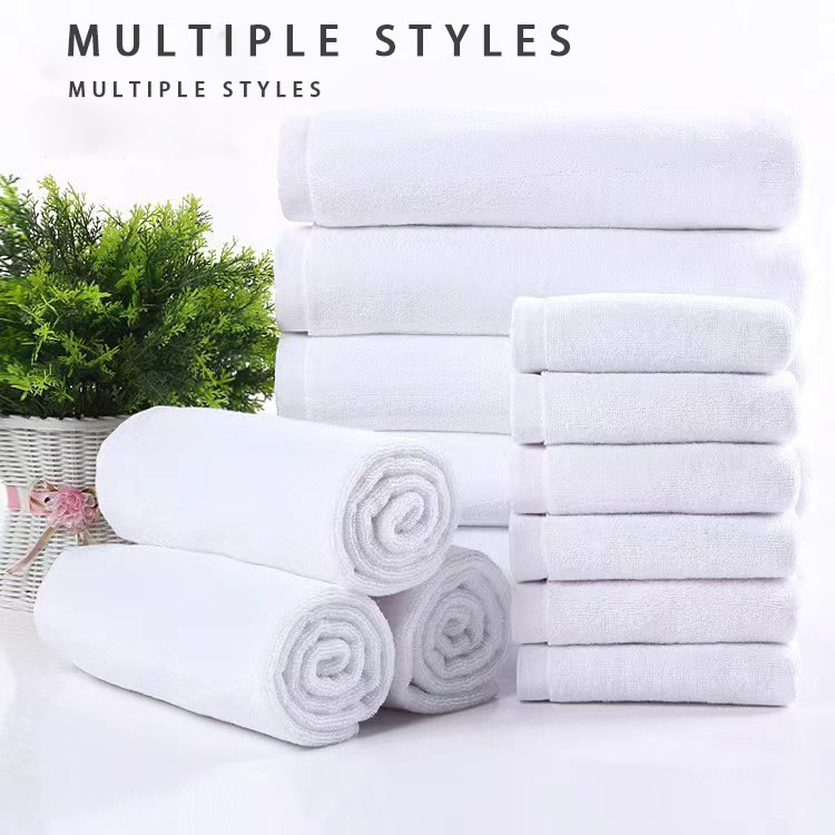 Hotels towel 100% Cotton Pure White Hotels Bath towel Hotel Supplies ...