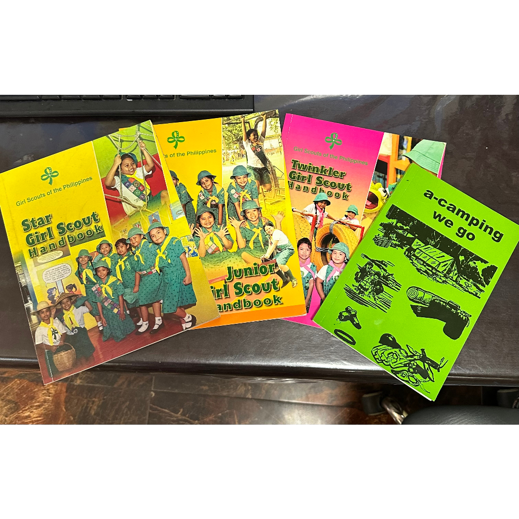 ORIGINAL GIRL SCOUT OF THE PHILIPPINES HANDBOOK-TWINKLER, STAR, JUNIOR ...