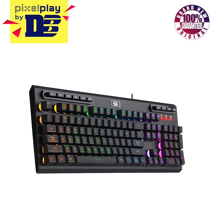 Redragon K513 Aditya Wired Gaming Keyboard With Macro Keys Shopee