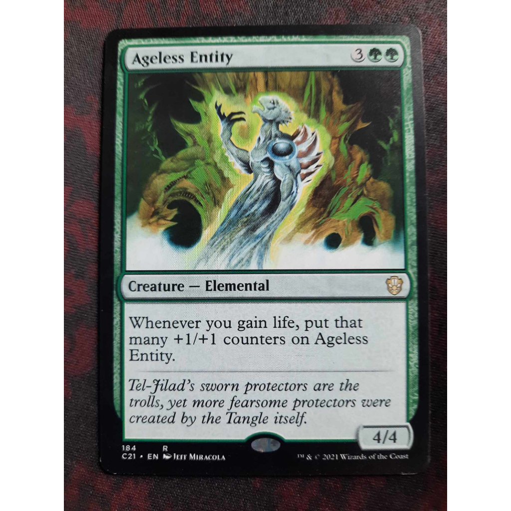 Ageless Entity ( MTG / Rare / Creature / C21 ) | Shopee Philippines