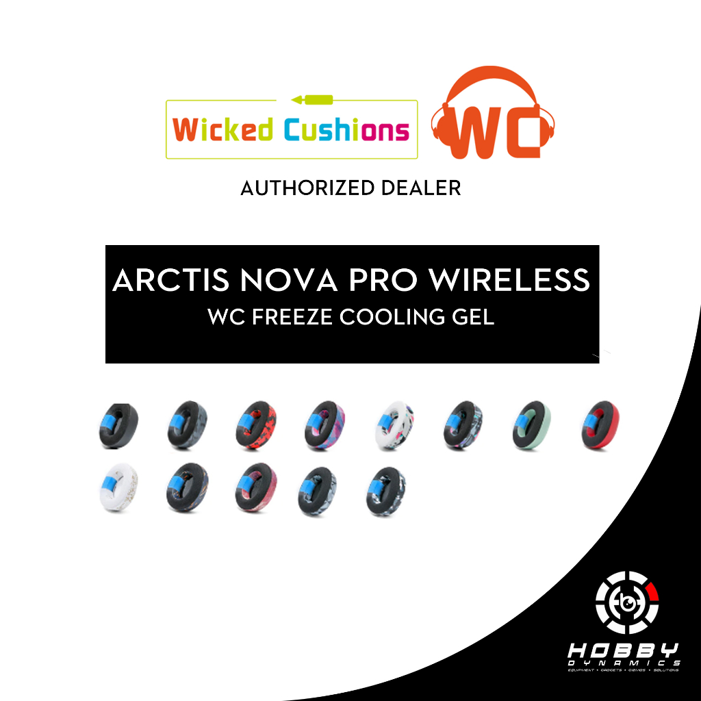 Wicked Cushions Arctis Nova Pro Series Earpads WC FreeZe Cooling Gel