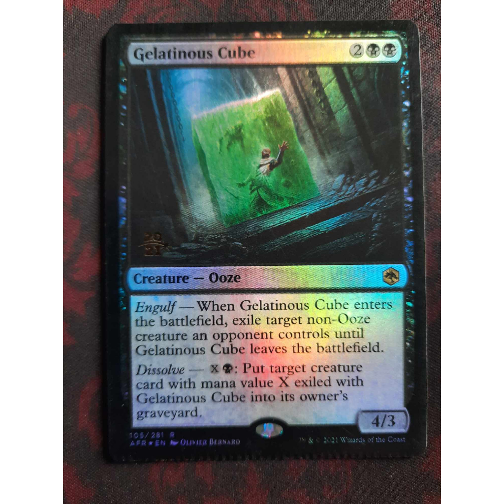 Gelatinous Ooze ( MTG / Rare / Creature / AFR / Foil ) Shopee Philippines