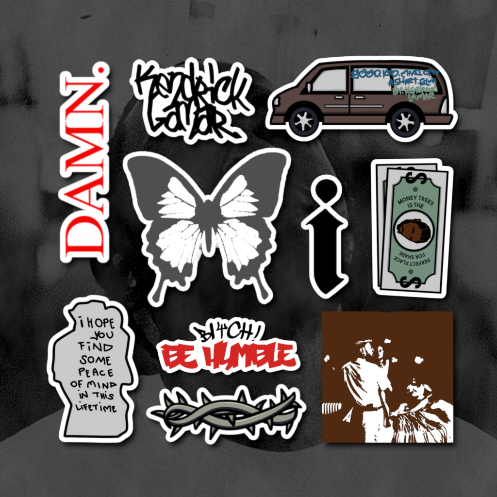 Kendrick Lamar Sticker Pack | Shopee Philippines