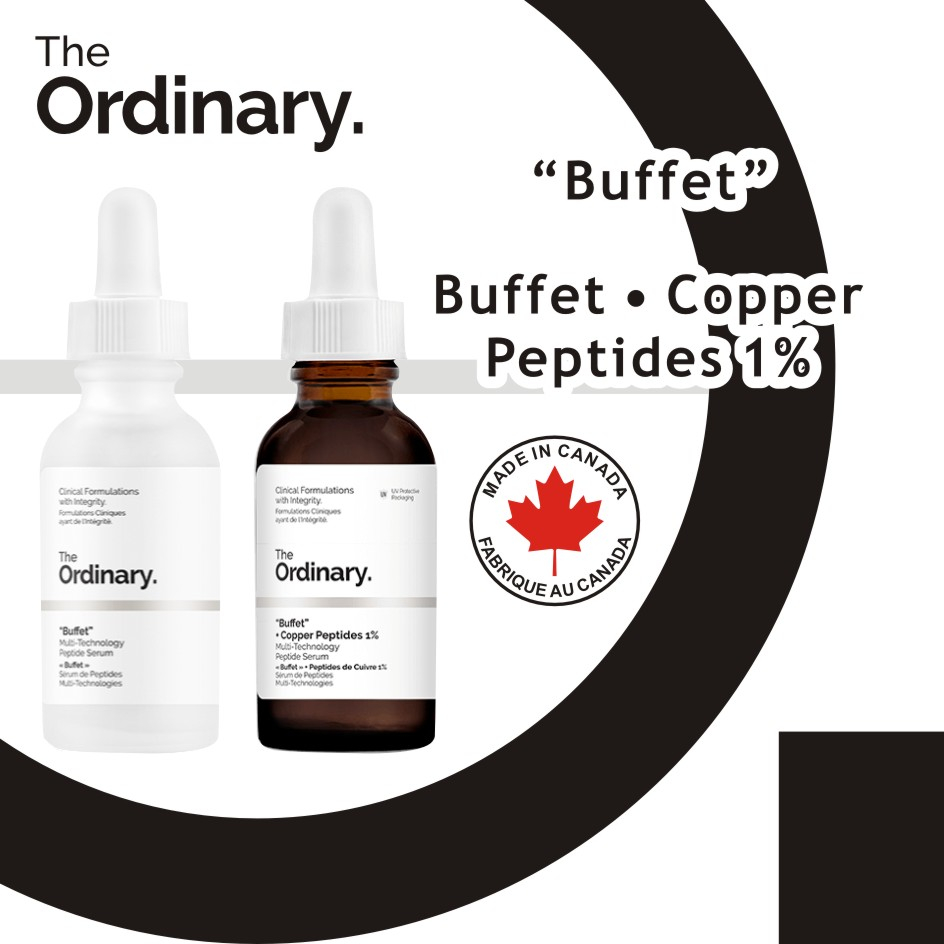 The Ordinary Buffet + Copper Peptides 1 " Buffet " Highly Effective