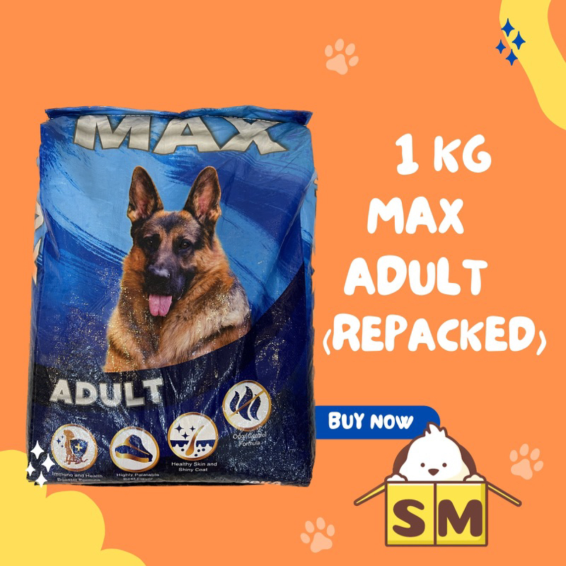 Max Adult Dog Food 1kg (repacked) Shopee Philippines