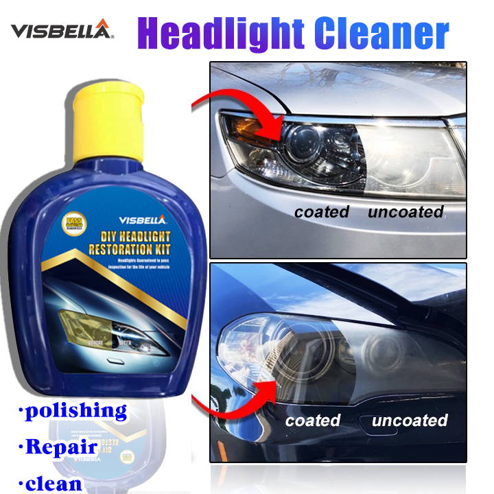 New in 1 second Headlight Cleaner Restorer Car Plastic Headlight