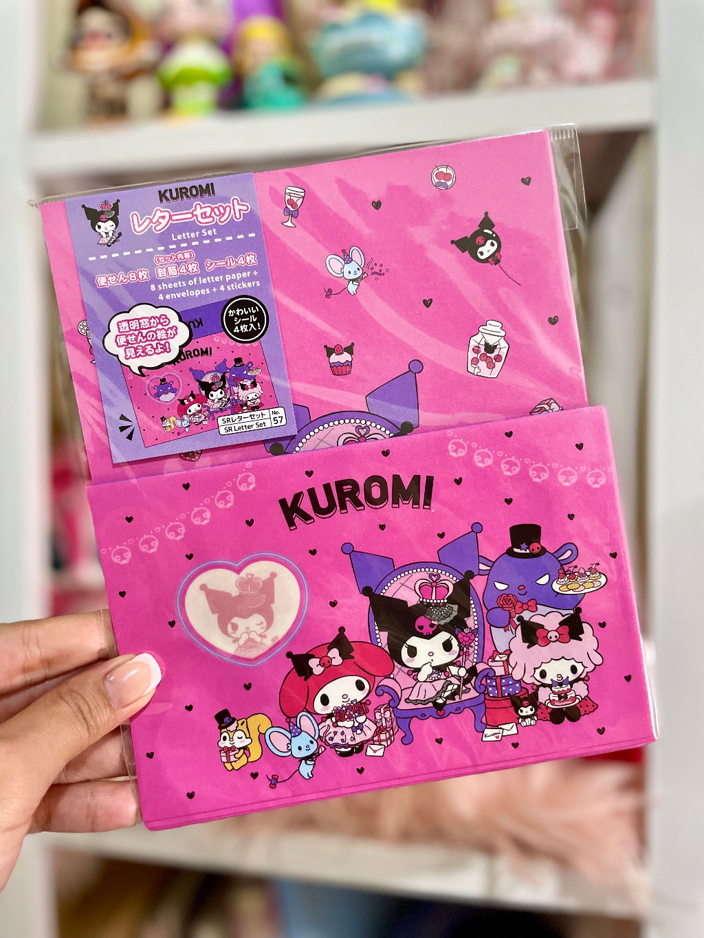 SANRIO KUROMI LETTER SET | Shopee Philippines