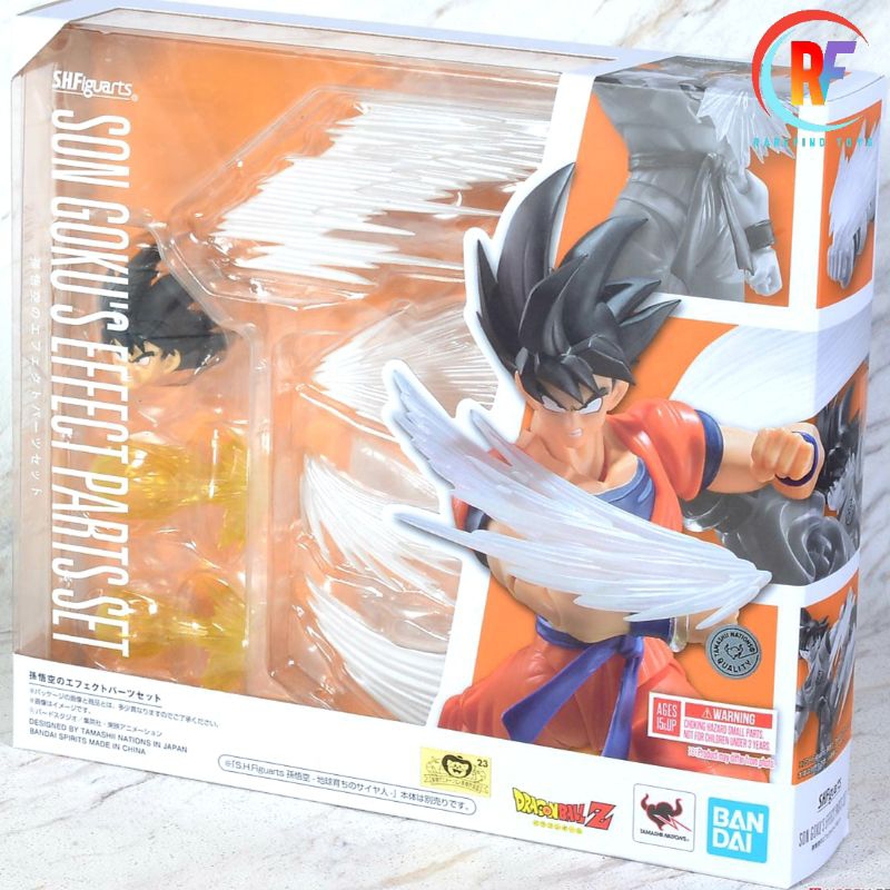 In Stock Bandai S H Figuarts Son Goku Effect Parts Set Goku Action Figure Sold Separately