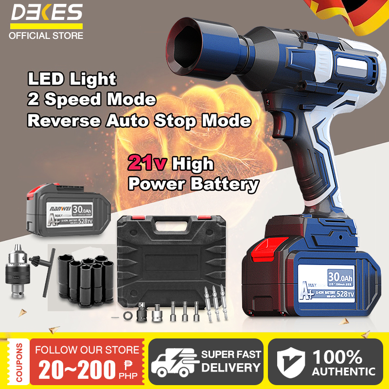 Cordless Impact Wrench 1080N.M Brushless Wrench1/2"1/4" Impact Heavy