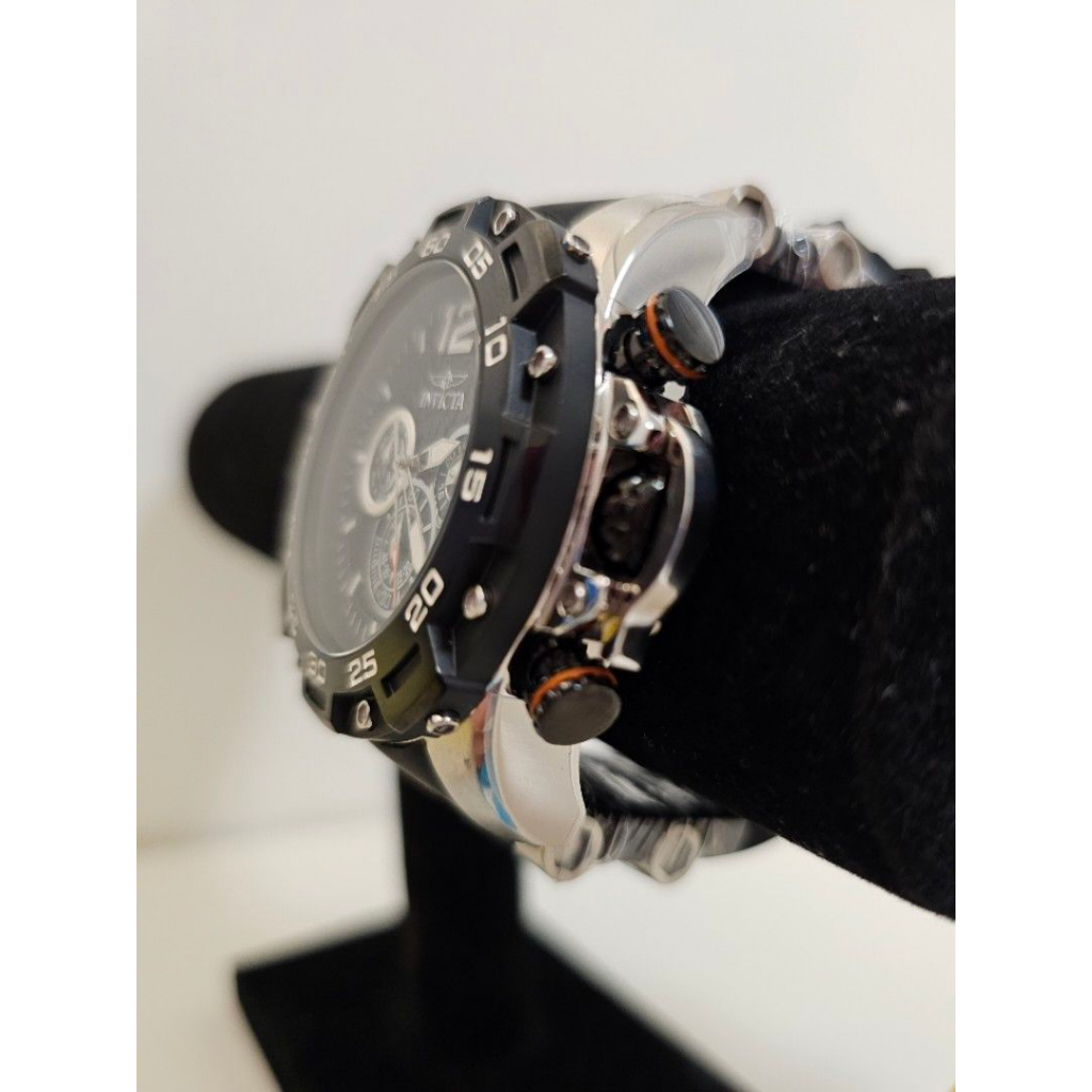 INVICTA Pro Diver Chronograph Quartz Black Black Dial Men s Watch 26403 Shopee Philippines
