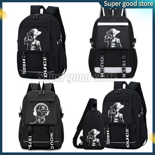 One Piece Backpack Students Luffy Zoro Schoolbag Boys Girls Cartoon School  Backpacks Teenager Bookbag Travel Bag Anime Mochila