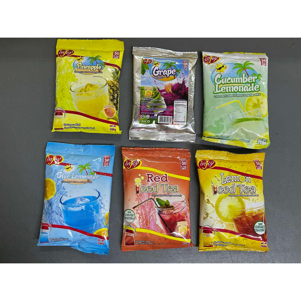 Injoy Concentrate Unsweetened Powder Juice Shopee Philippines