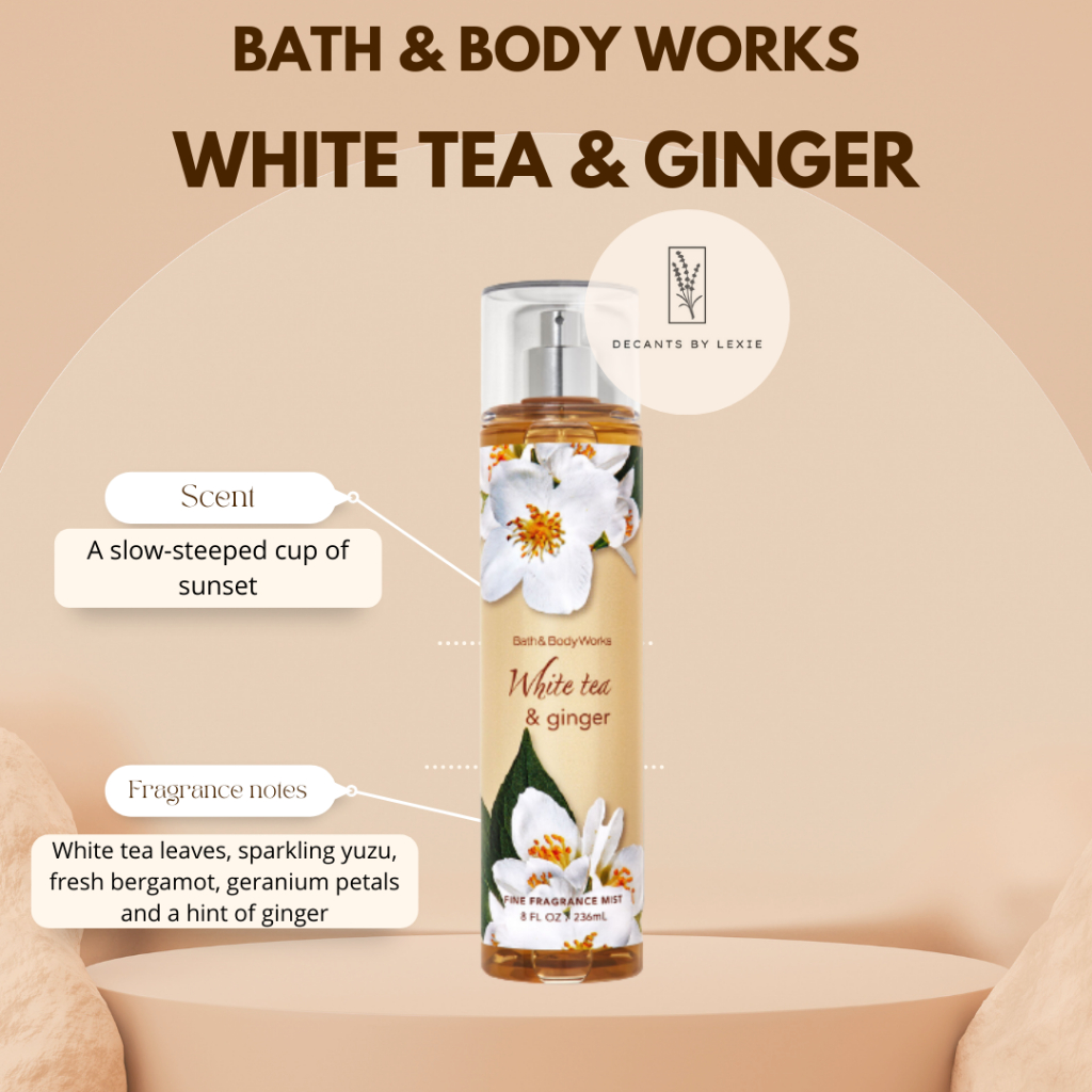 White Tea & Ginger Bath and Body Works Shopee Philippines