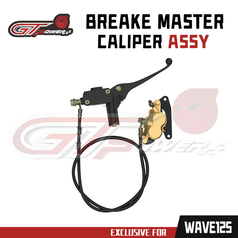 Front Brake Master Caliper Assy Wave100 Wave125 Front Caliper With Brake Master Made In