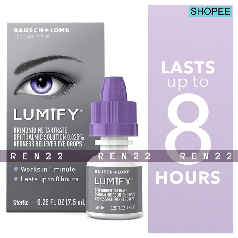 Lumify Redness Relief Eye Drops Shopee Philippines