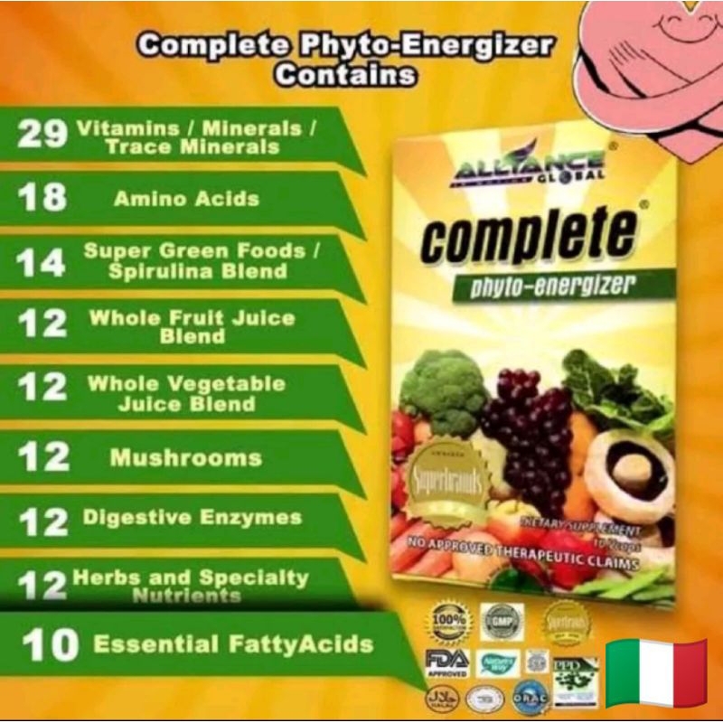 COMPLETE (phyto - ENERGIZER) | Shopee Philippines