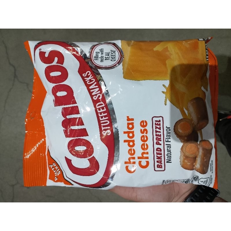COMBOS PRETZEL CHEDDAR CHEESE 383G Shopee Philippines