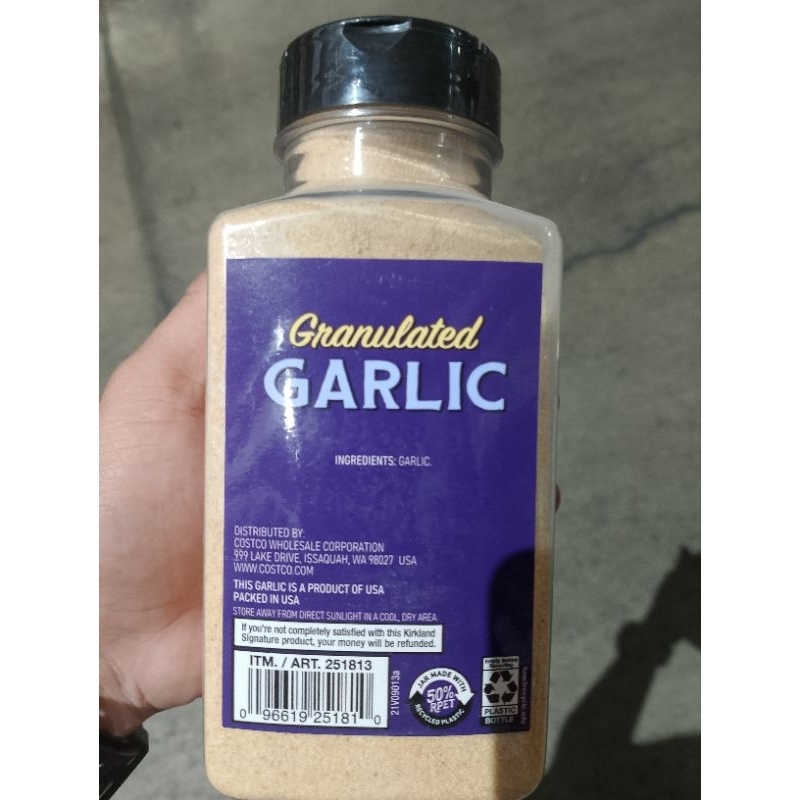 KIRKLAND SIGNATURE GRANULATED CAL GARLIC 510G Shopee Philippines