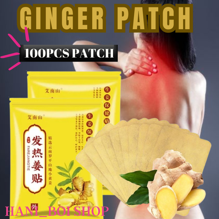 100 pcs Ginger Patch Pain Relief Original/Ginger Patch /Knee patch